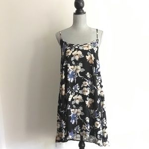 NWOT Free People Floral Spaghetti Strap Dress